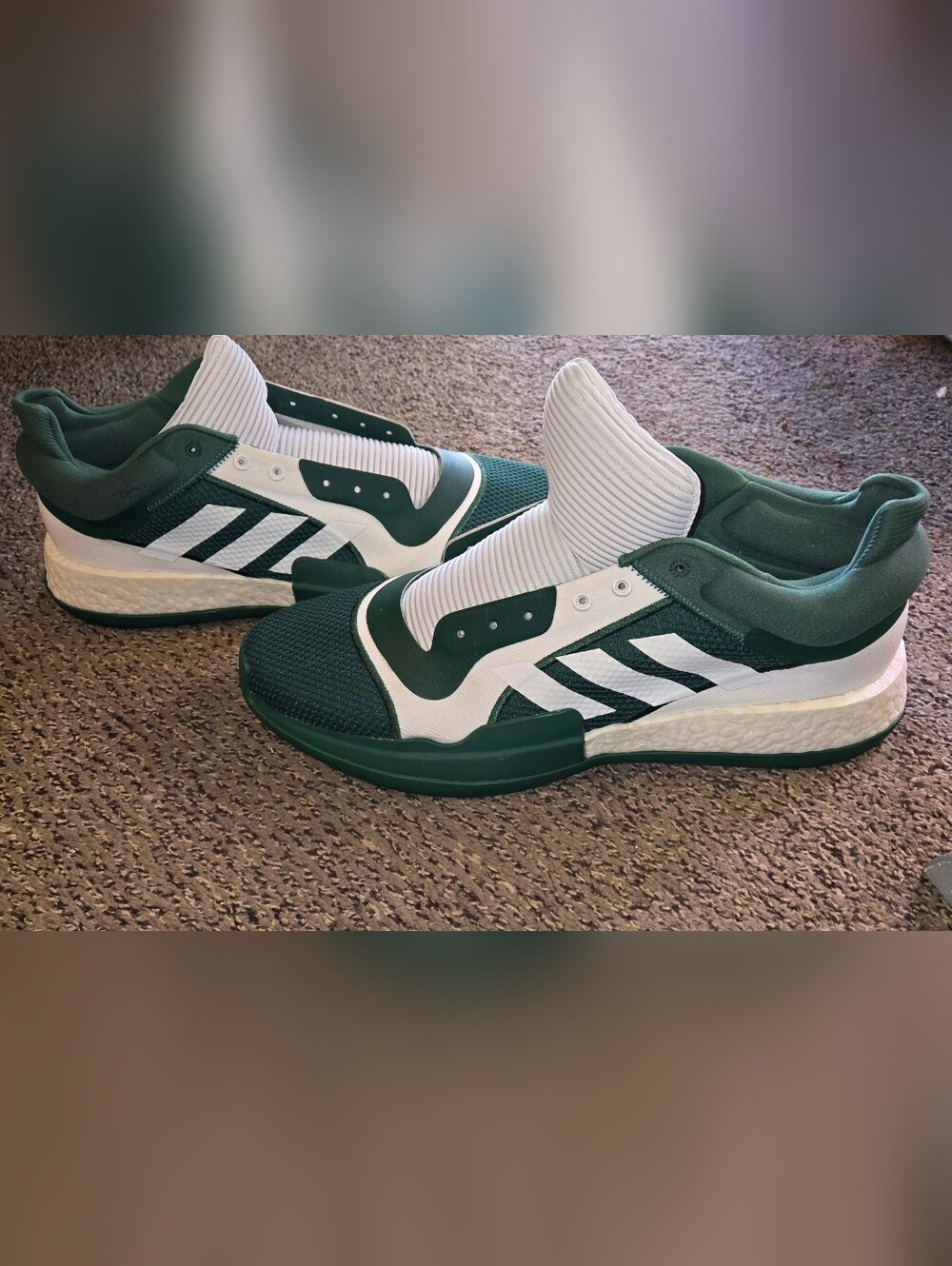 Adidas Marquee Boost Low Team Basketball US Men's Size 17 Celtics green  G28760